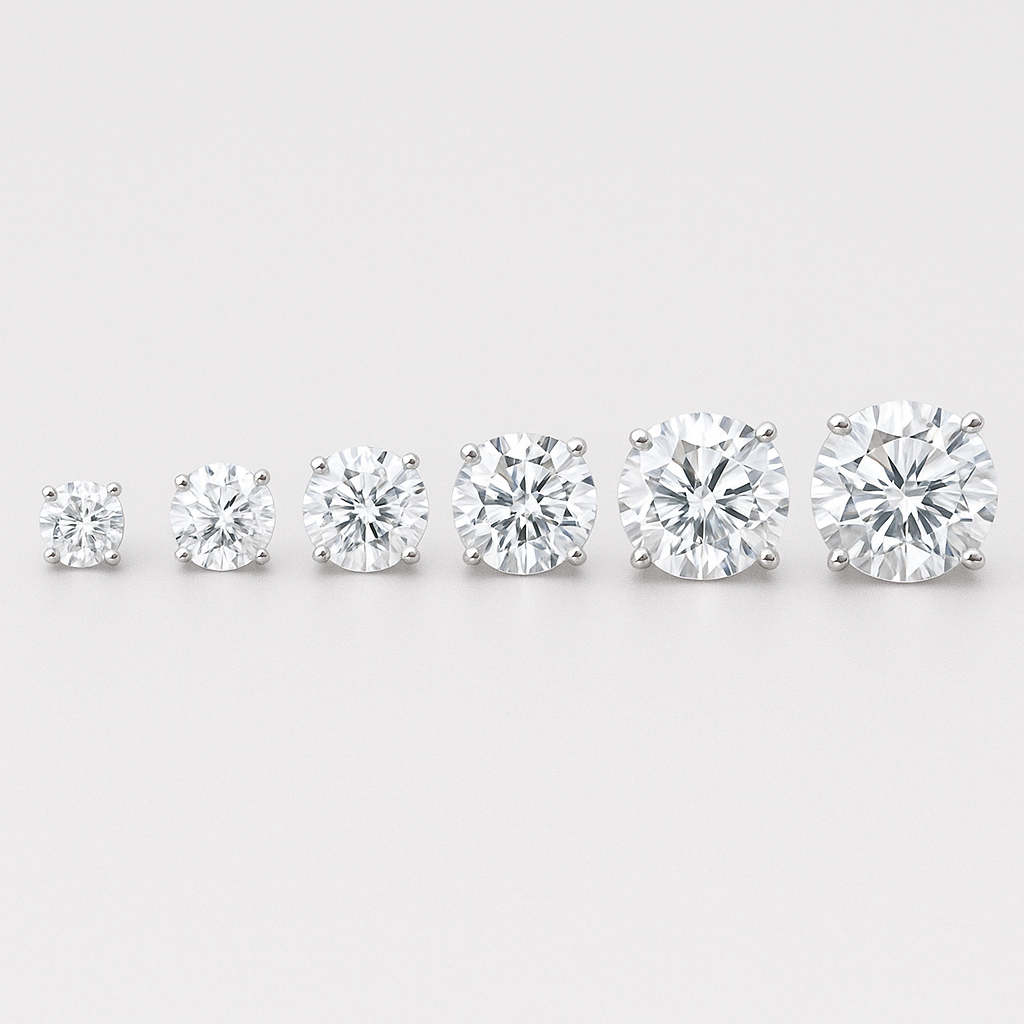 Valerara GRA Certified Moissanite Earrings