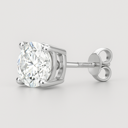 Valerara GRA Certified Moissanite Earrings