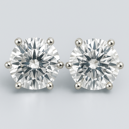 Valerara GRA Certified Moissanite Earrings