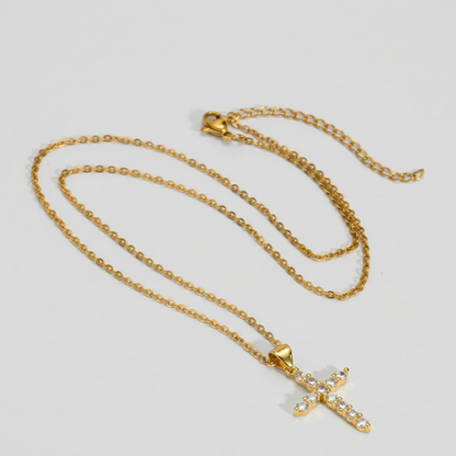 Valerara Lume Cross Necklace