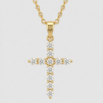 Valerara Lume Cross Necklace